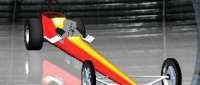 Race Car Dragster Top Fuel