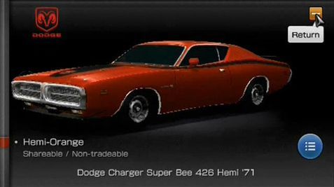 : Dodge Charger in Gran Turismo