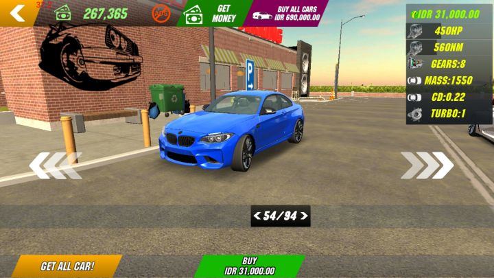 IGCD.net: BMW M2 in Car Parking Multiplayer