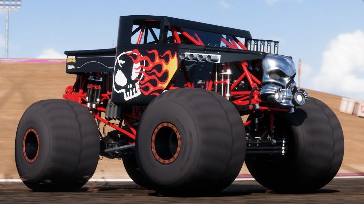 Forza Horizon on X: The @Hot_Wheels Monster Truck Bone Shaker is big.  Really big. But let's make it bigger. Every 200 likes will grow the Monster  Truck.  / X