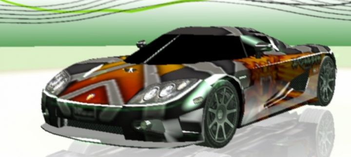 IGCD.net: Koenigsegg CCX in Need for Speed: Shift (PSP)