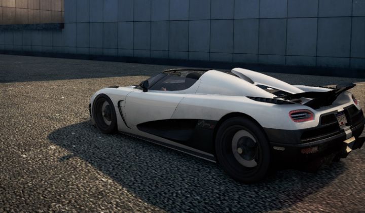 koenigsegg agera r need for speed most wanted location
