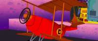 Custom Made Dastardly Airplane